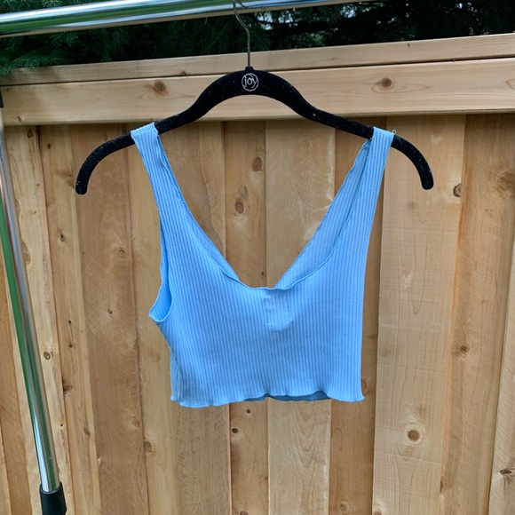 Princess Polly Ribbed Cropped Tank Top - Picture 5 of 6